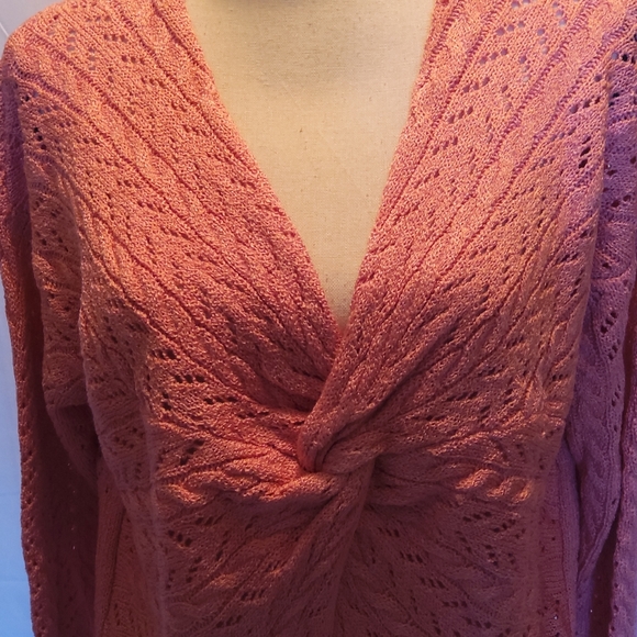 Backless Pullover Crossover Sweater - Picture 15 of 16